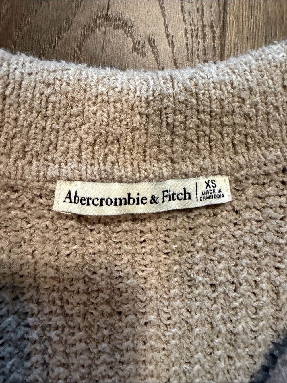 A&F Sweater Button Up - Picture 2 of 2
